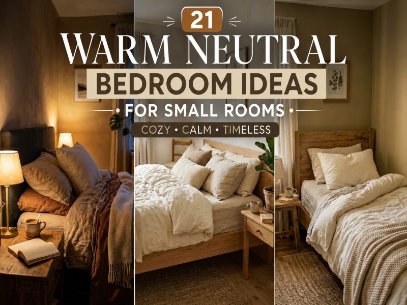 Warm Neutral Bedroom 