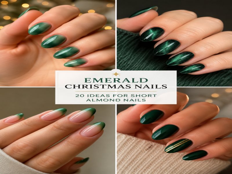 emerald-green-christmas-nails-short-almond-collage-pin