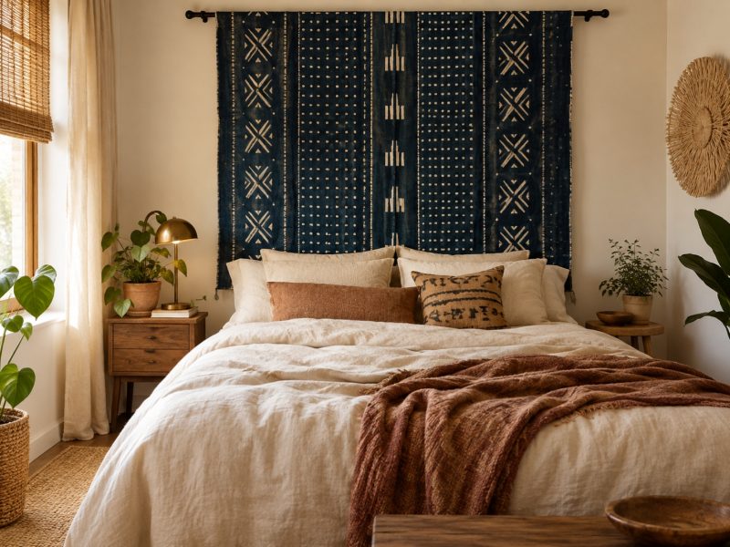 18 Afro Boho Bedroom Ideas for Small Rooms & Rentals