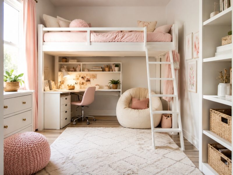 18 Small Bedroom Ideas for a 10-Year-Old Girl (Layouts That Fit)